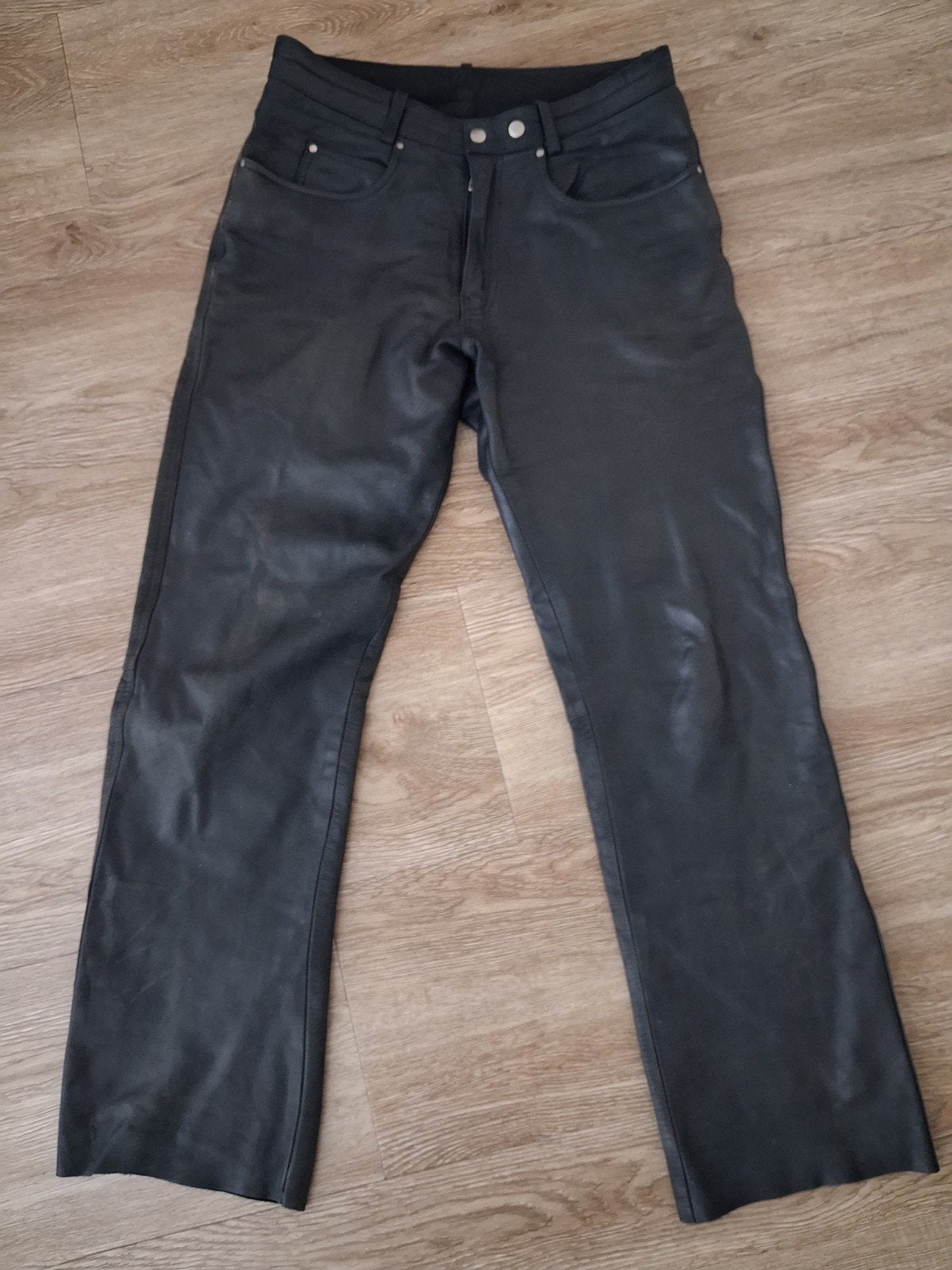 Leren motorbroek, Motoren, Ophalen of Verzenden, Tweedehands, Broek | leer
