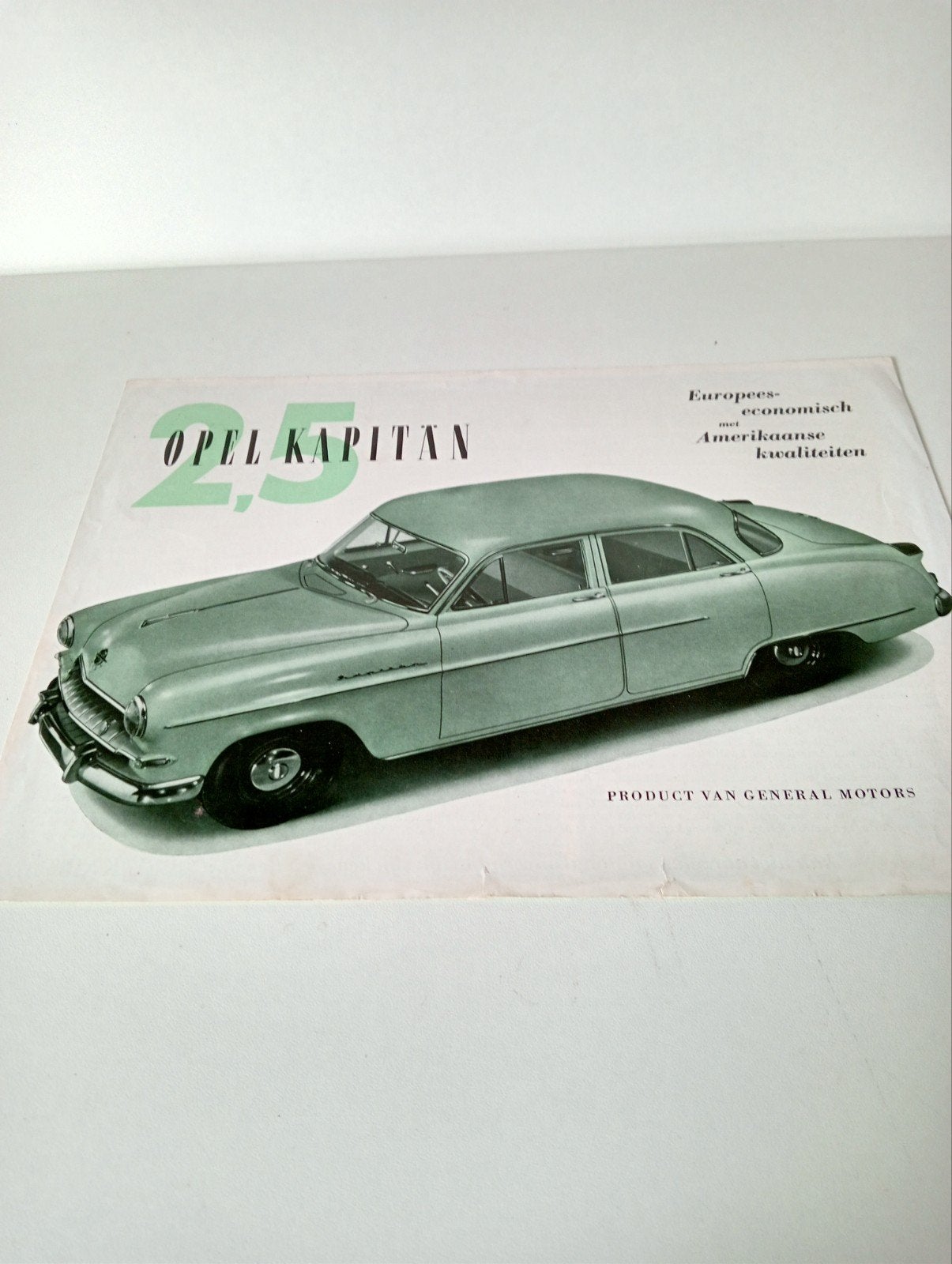 Originele Opel Kapitän brochure uit 1954, Opel, General Motors, Ophalen of Verzenden, Zo goed als nieuw
