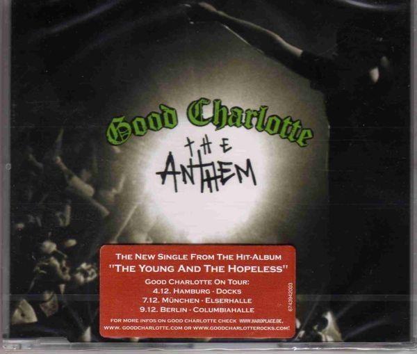 cd-maxi van Good Charlotte – The Anthem, Verzenden, Zo goed als nieuw, Pop