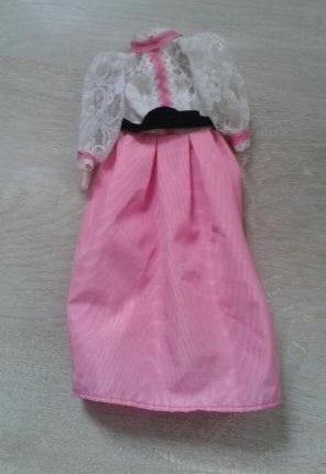 Barbie jurk uit de jaren 80, Ophalen of Verzenden, Zo goed als nieuw, Kleertjes