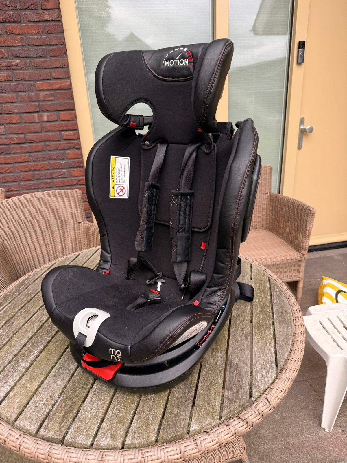 Cangaroo Motion isofix autostoeltje, Zijbescherming, Zo goed als nieuw, 9 t/m 36 kg, Isofix