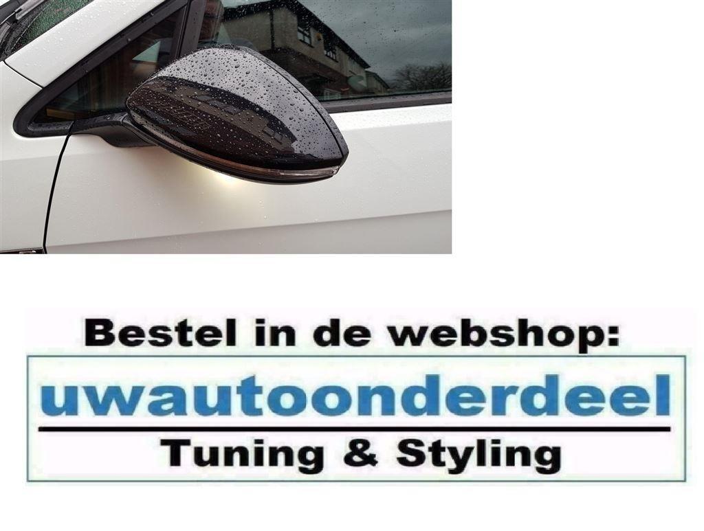 Spiegelkappen Zwart Geschikt Voor Vw Golf 7 Tdi Gti R20 Dsg
