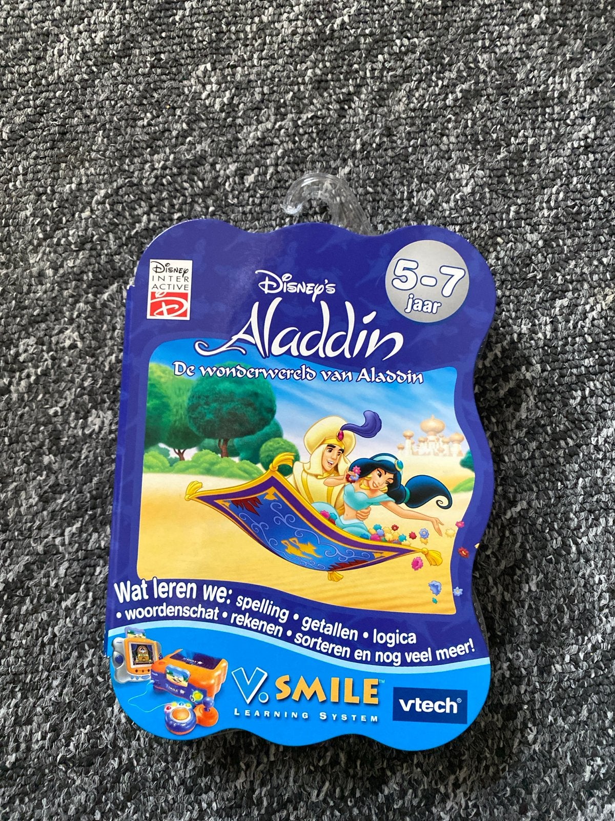 VTech V.Smile Disney's Aladdin Educatieve Game (5-7 jaar), Ophalen of Verzenden, Nieuw, Jongen of Meisje