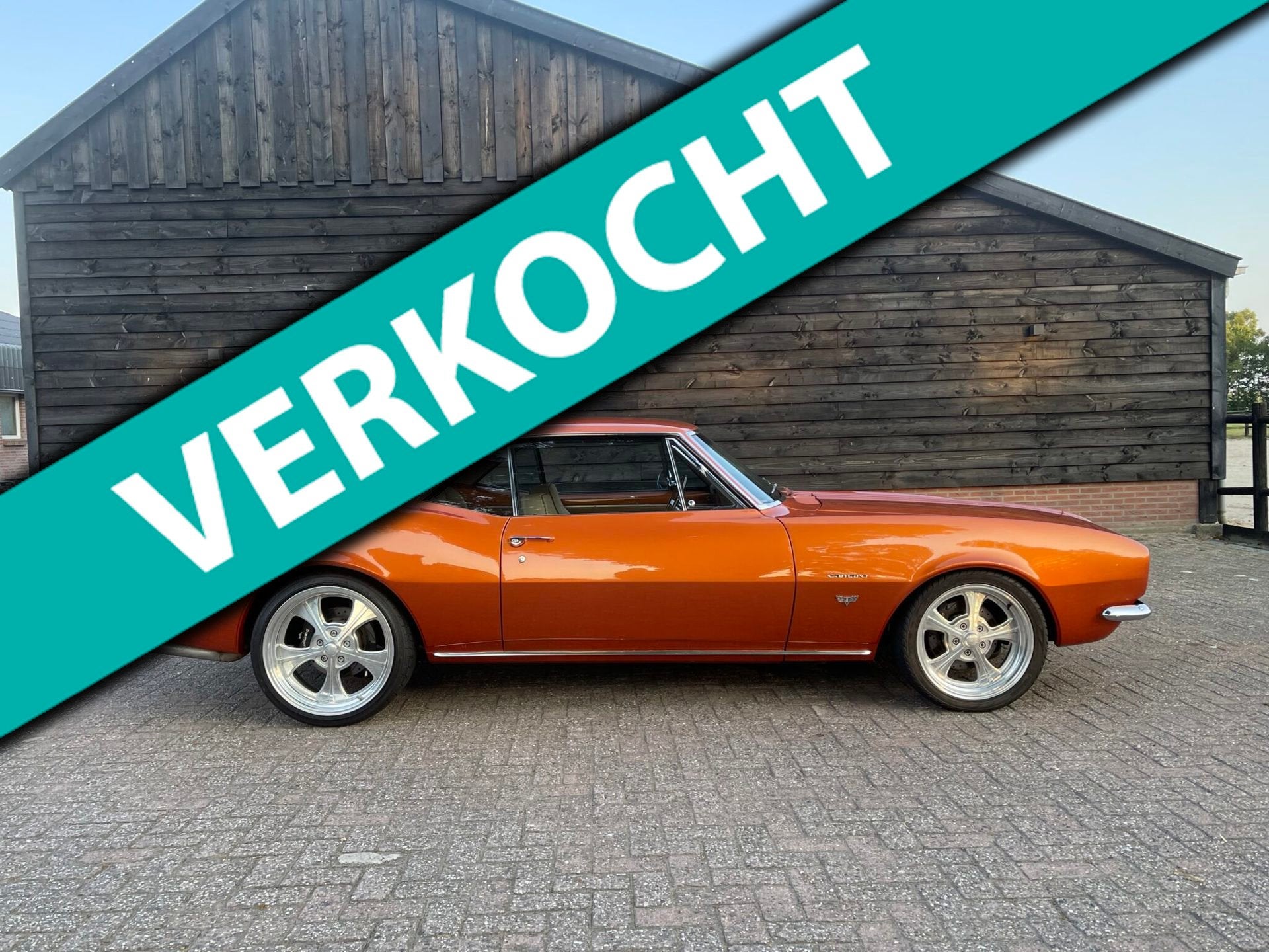 Chevrolet USA Camaro Restomod 1967 383 Stroker NL-kenteken, Achterwielaandrijving, Beige, Overige kleuren, 4 stoelen