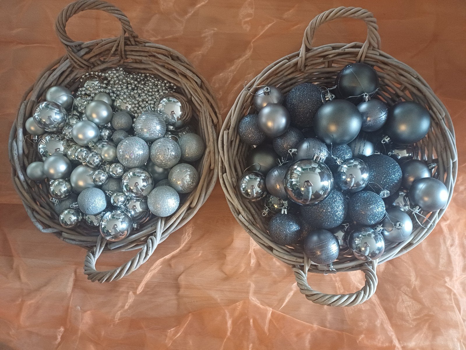 ca 175 stuks kerstdecoratie, Ophalen of Verzenden, Zo goed als nieuw, Kunststof