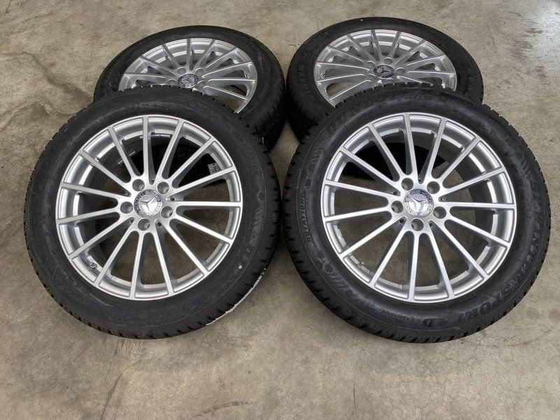 NIEUW 18 inch originele velgen + winterbanden Mercedes GLA, 18 inch, 215 mm, -, -