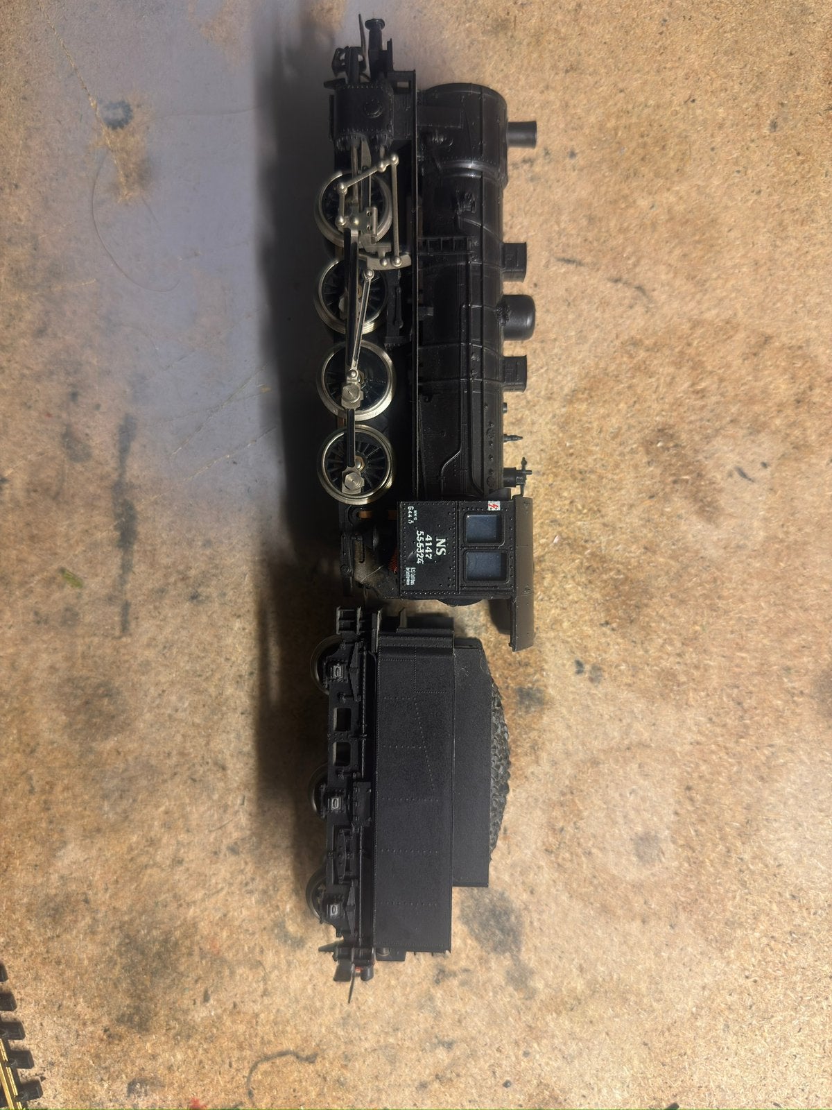 Piko Ex BR55 NS 4147 | 1/87 modelspoor h0, Hobby en Vrije tijd, Gebruikt, NS, Gelijkstroom, Locomotief