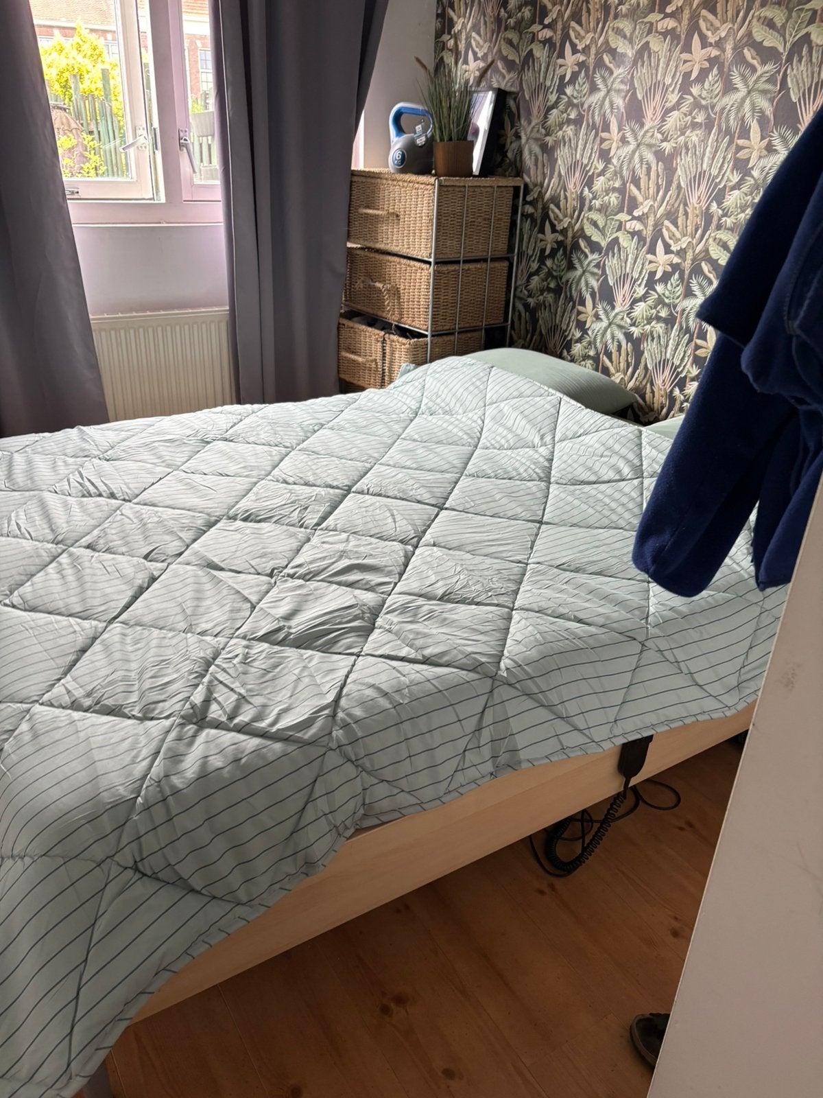 Compete  2- persoons bedcombinatie 2 x 80 cm, Ophalen, Gebruikt, Tweepersoons, 80 cm
