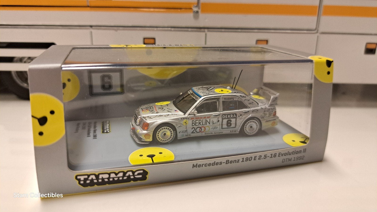 Tarmac Mercedes-Benz 190E 2.5 16v Evo2 Berlin 2000 1/64, Auto, Nieuw, Ophalen of Verzenden