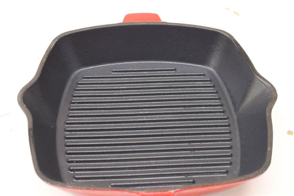 Gietijzeren Grillpan 50095, Ophalen of Verzenden, Gebruikt, Gietijzer, Koekenpan of Braadpan