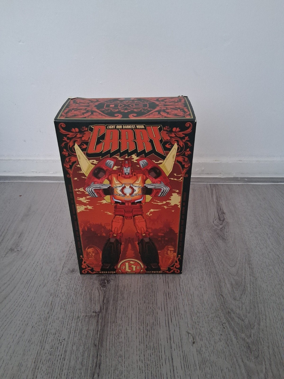Transformers masterpiece  Carry (Rodimus Prime) - Nooit getr, Ophalen of Verzenden, Zo goed als nieuw