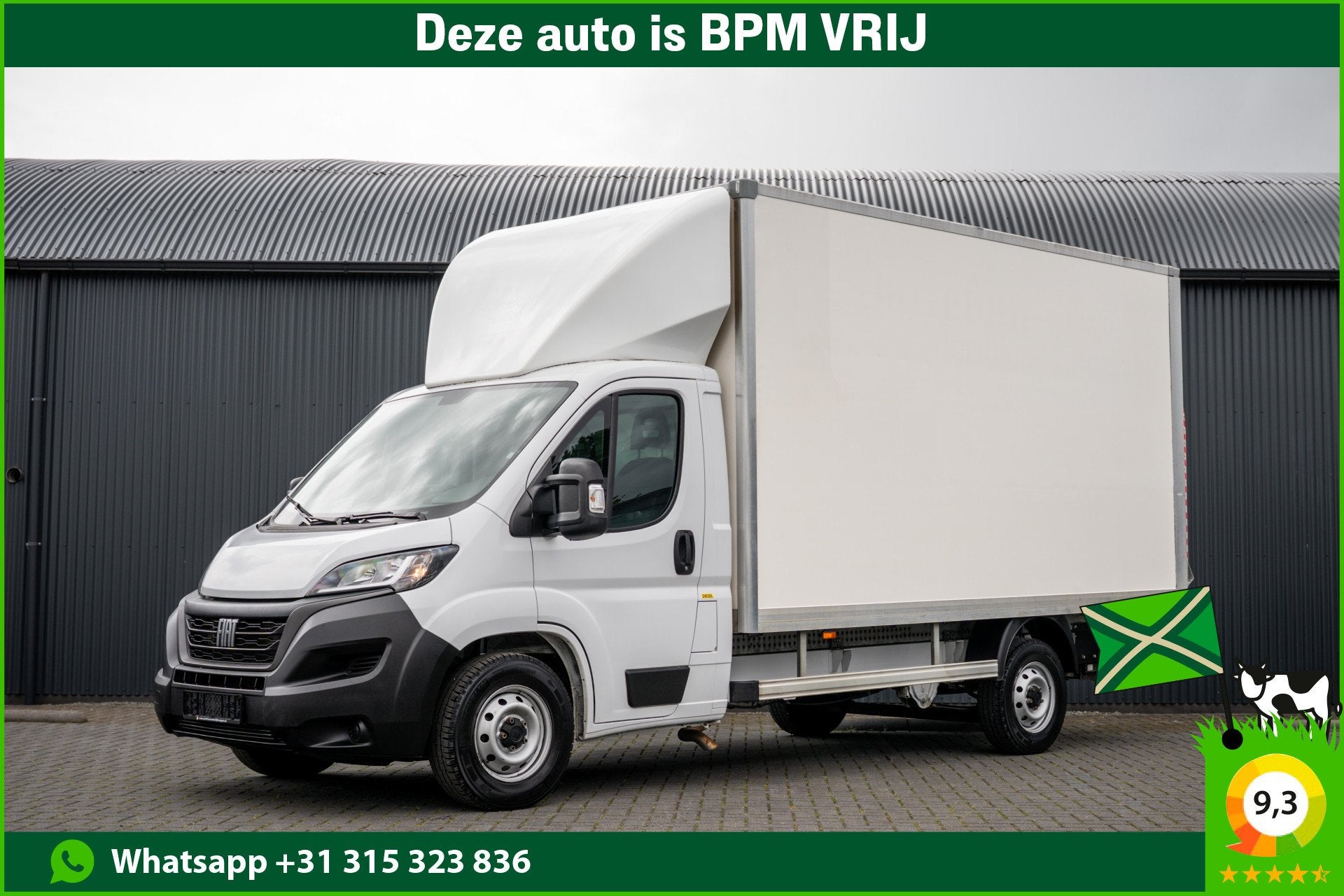 Fiat Ducato MultiJet | Bakwagen met laadklep | Camera | Crui, Auto's, Bestelauto's, Voorwielaandrijving, Gebruikt, Zwart, 4 cilinders