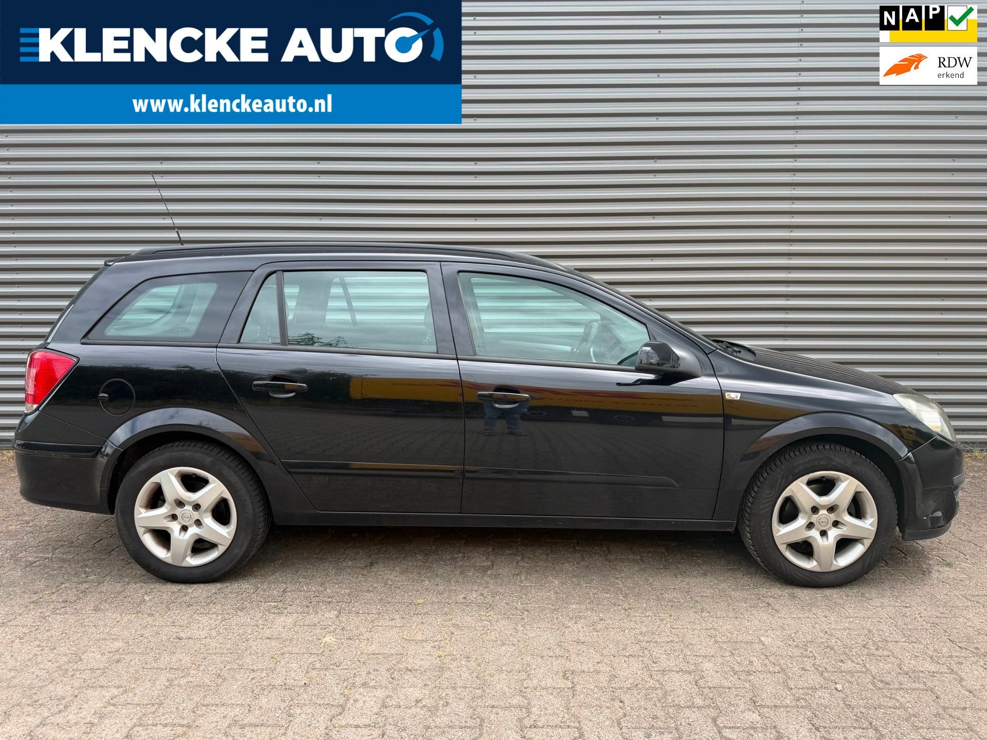 Opel Astra Wagon 1.6 Edition 192.813km Airco Cruise ctrl Tre, Voorwielaandrijving, Gebruikt, 4 cilinders, Zwart