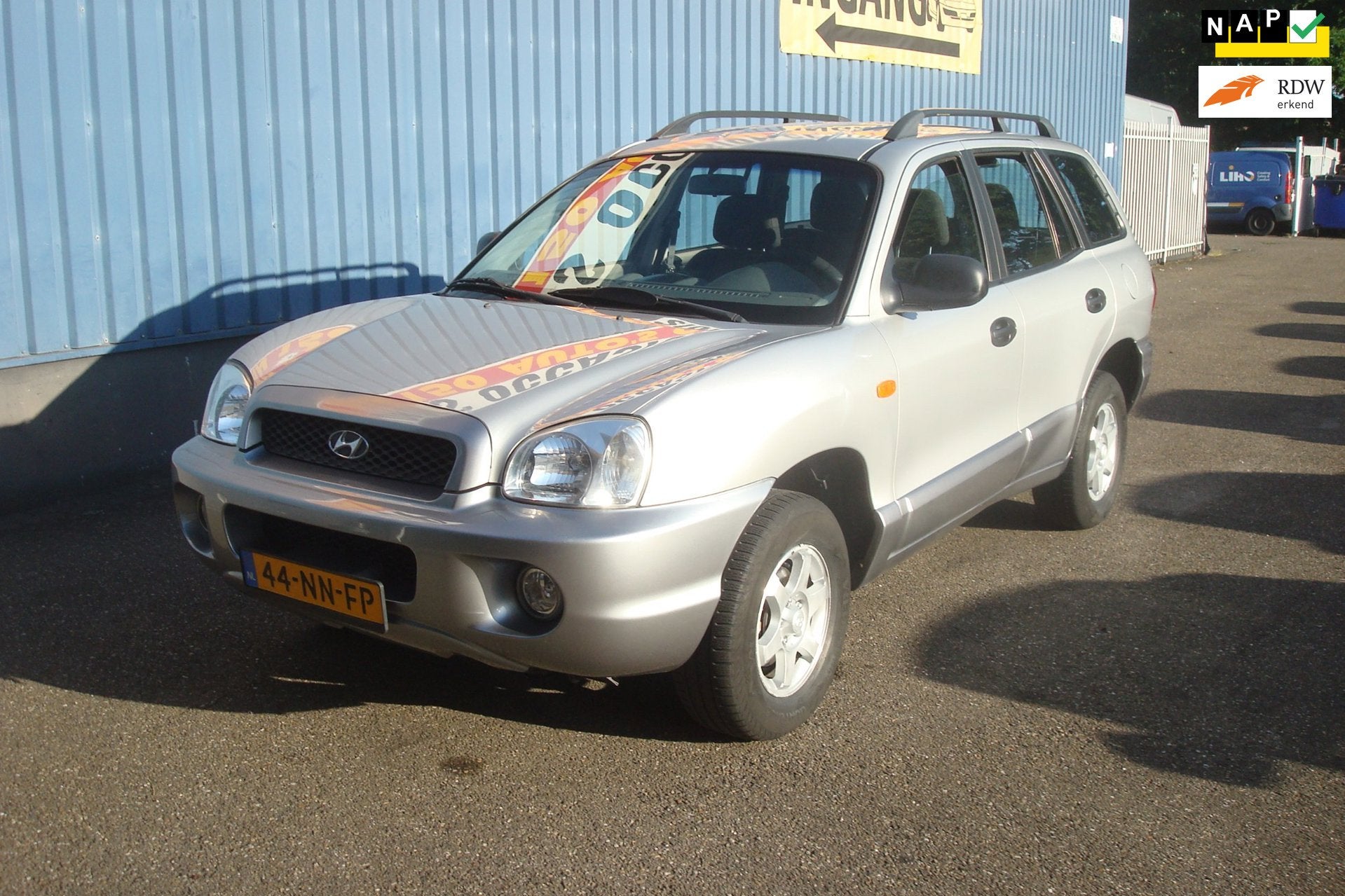 Hyundai Santa Fe 2.0i-16V 25 Edition, Airco Dealer onderhoud, Auto's, Voorwielaandrijving, Gebruikt, 4 cilinders, 2000 kg