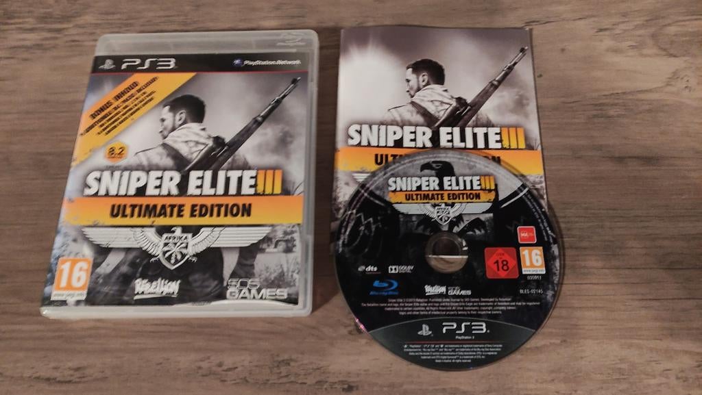 Sniper elite 3 ultimate edition Playstation 3 game, Spelcomputers en Games, Shooter, 1 speler, Ophalen of Verzenden, Zo goed als nieuw