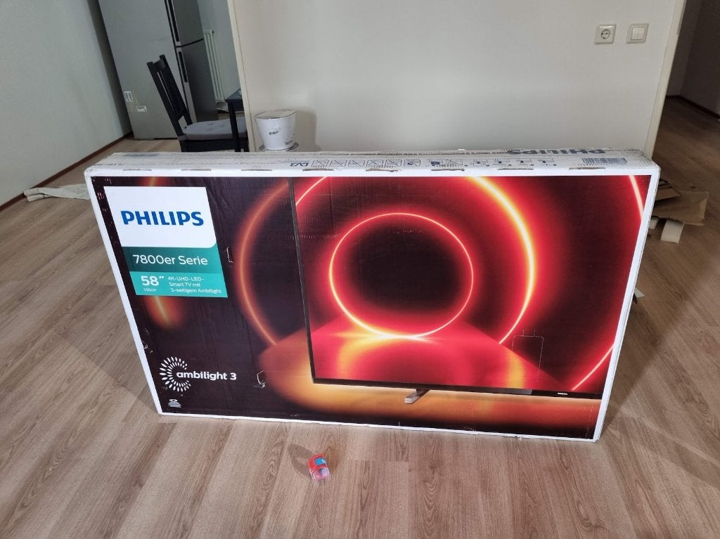 Philips 58" amblight TV, Audio, Tv en Foto, Televisies, Ophalen, Philips, 50 Hz, 100 cm of meer