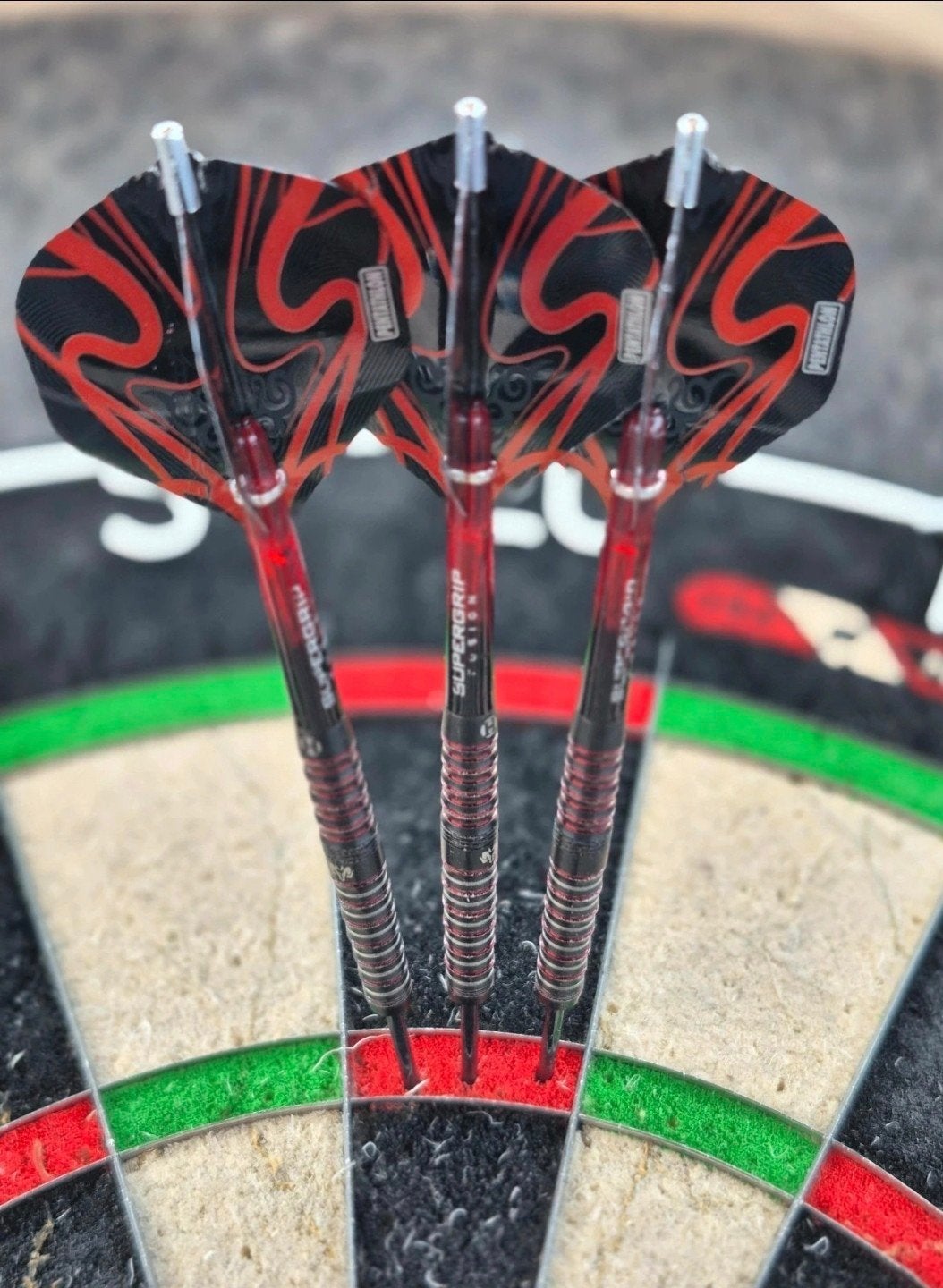 Wolfram infinty 25 gram dartpijlen, Ophalen of Verzenden, Zo goed als nieuw, Pijlen