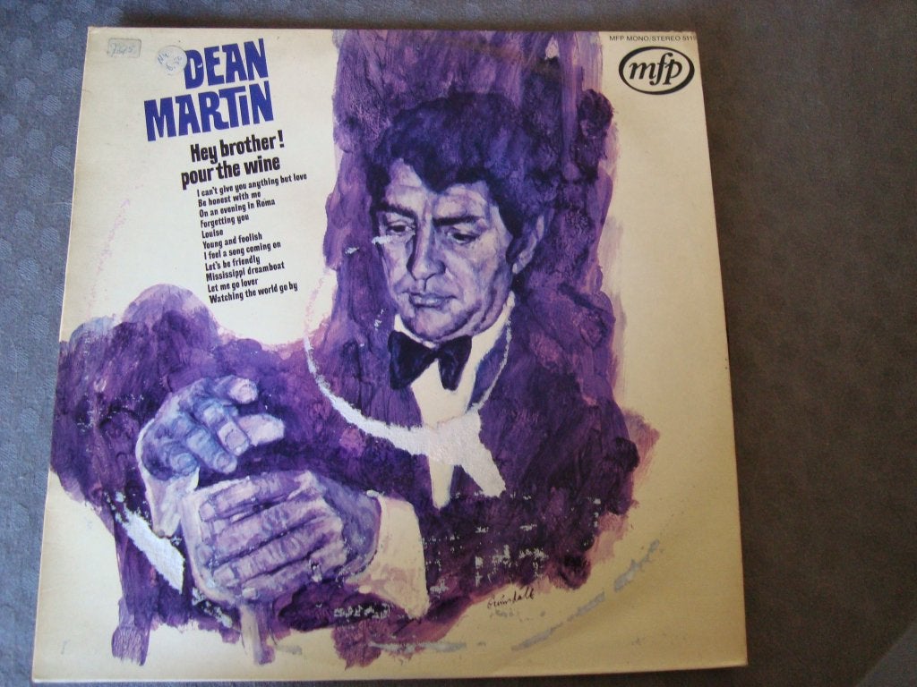 Dean martin hey brother pour the wine, Cd's en Dvd's, Ophalen of Verzenden, Zo goed als nieuw, 12 inch
