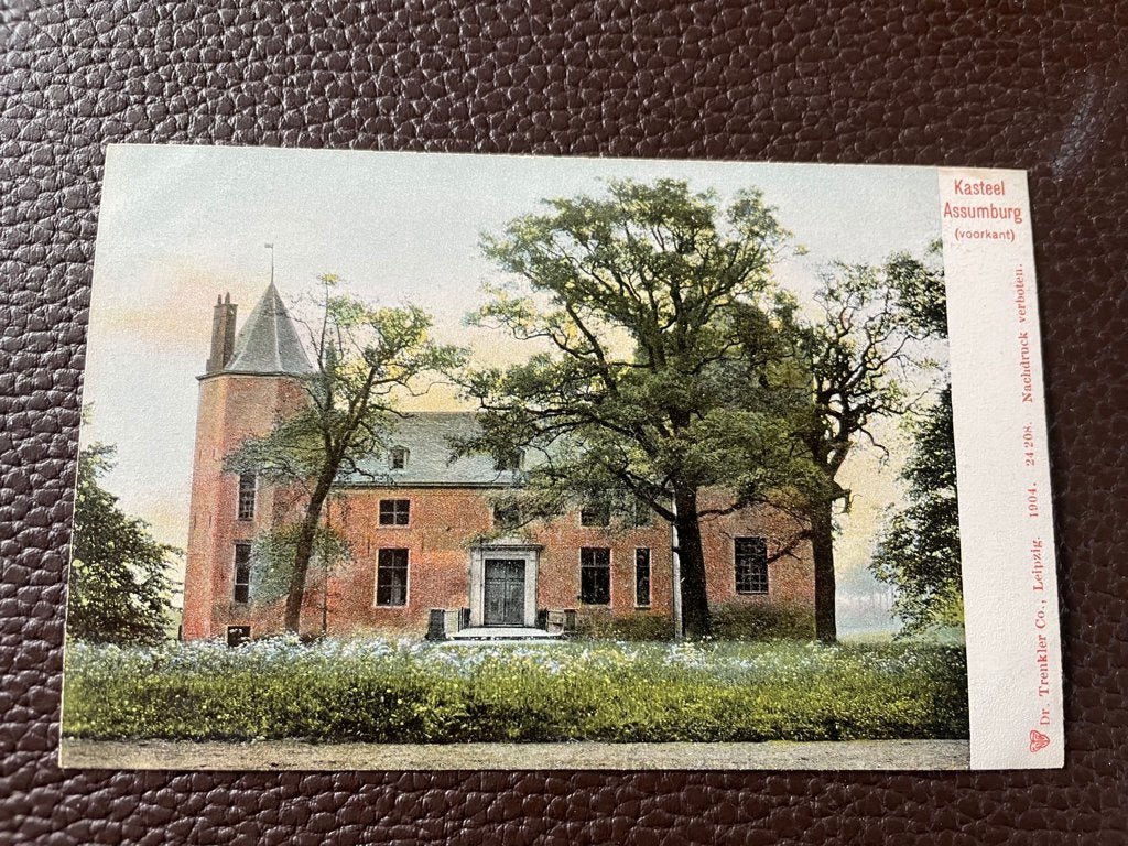 ansichtkaart van ; Kasteel Assumburg bij Heemskerk., Verzenden, Voor 1920, Noord-Holland