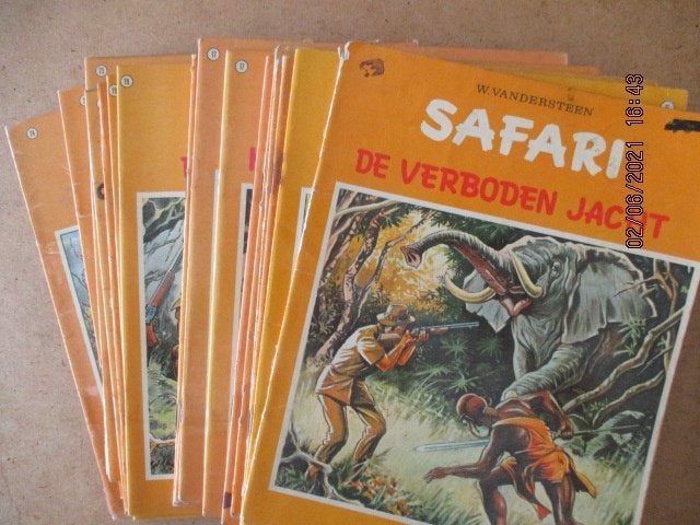 adv4019 safari, Eén stripboek, Ophalen, Gelezen