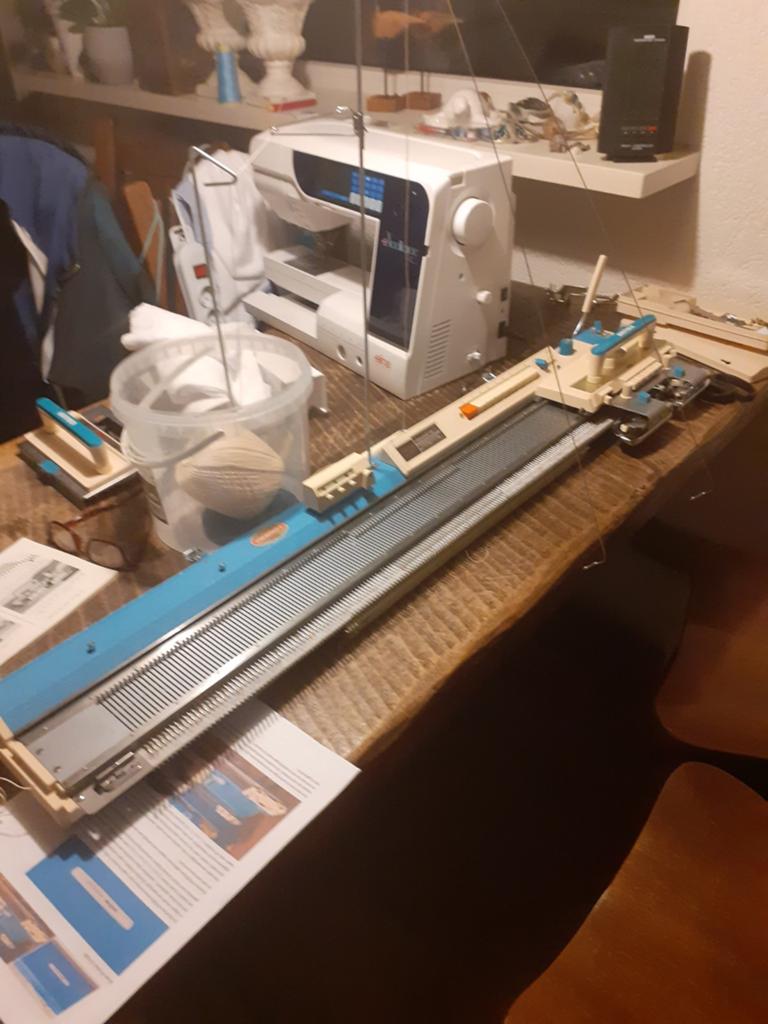 Vintage breimachine, Ophalen of Verzenden, Gebruikt, Breien, Machine
