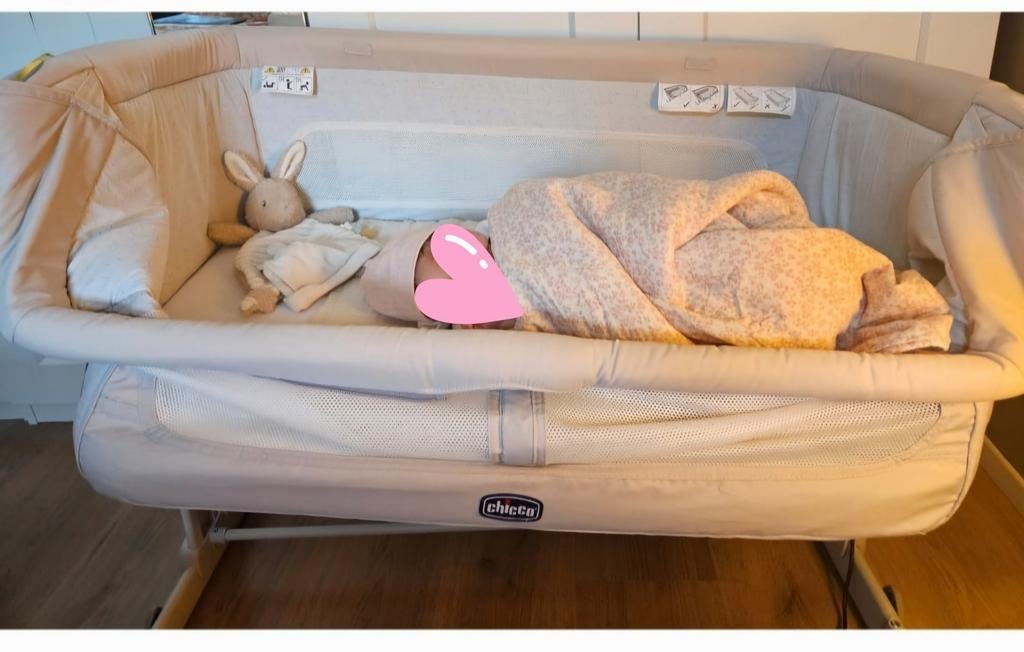 Chicco Next2Me co-sleeper, Ophalen, Wieg