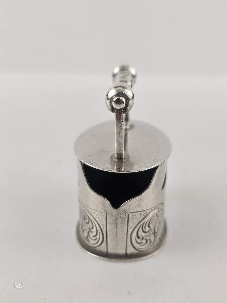 Zilveren miniatuur Strijkijzer                          Z105, Antiek en Kunst, Ophalen of Verzenden, Zilver