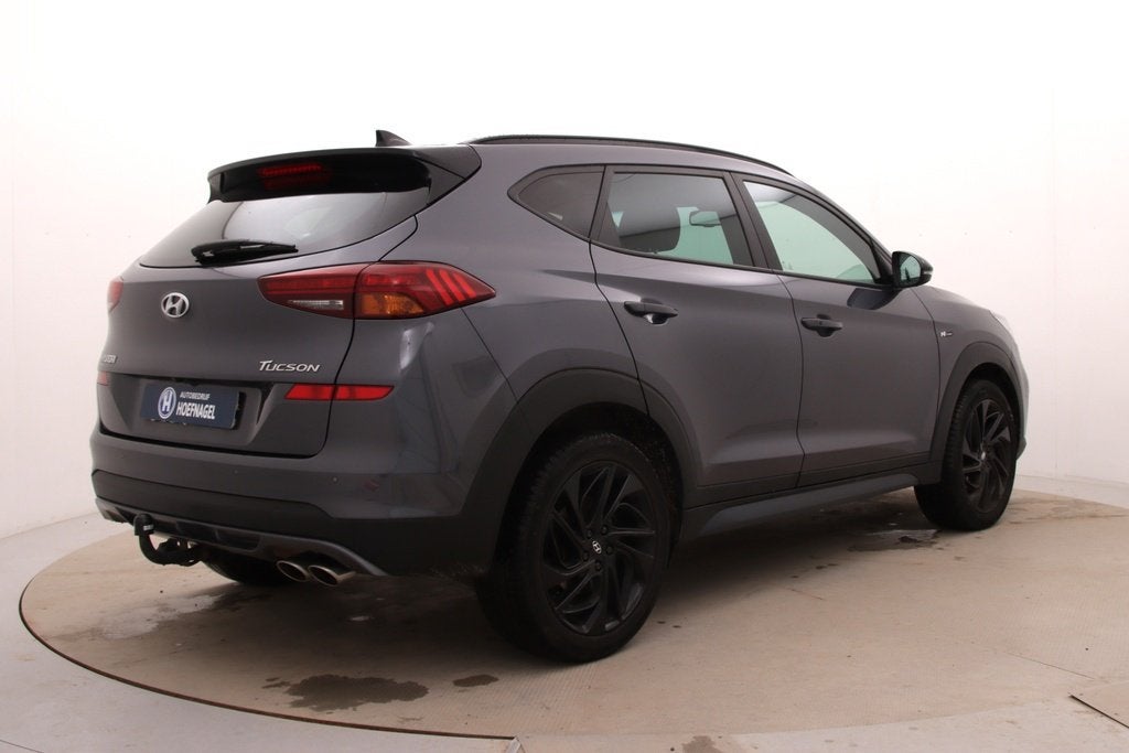 Hyundai Tucson 1.6 T-GDI N-Line | Automaat | Cruise control, Gebruikt, 4 cilinders, Leder en Stof, Automatische klimaatregeling