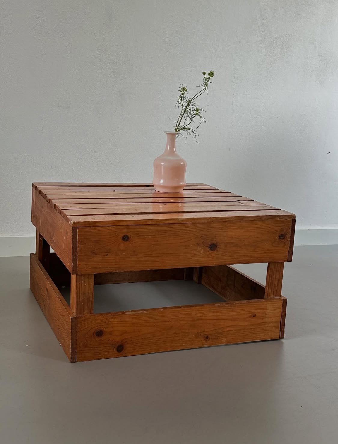Vintage houten salontafel, Ophalen