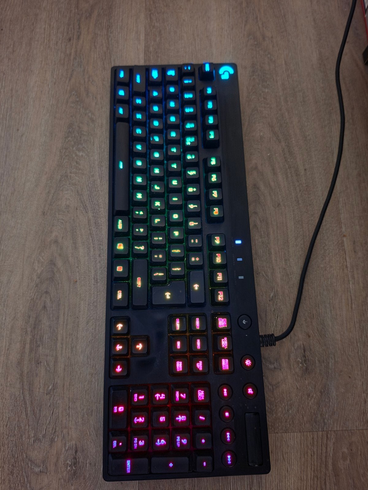 Logitech G810 Orion Spectrum RGB Gaming Toetsenbord, Logitech, Ophalen of Verzenden, Qwerty, Bedraad