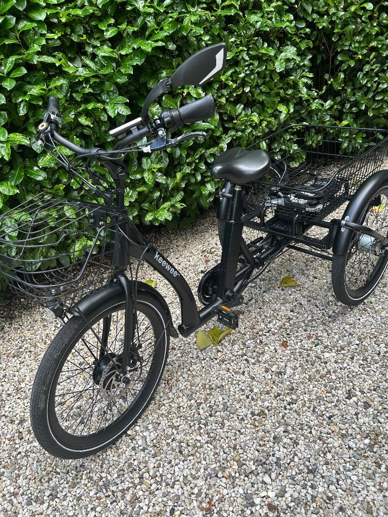 Driewieler, elektrisch, Ophalen, Zo goed als nieuw, Trommelrem