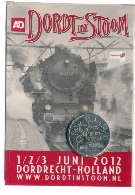 Dordrecht Penning Dordt in Stoom 2012 in blister