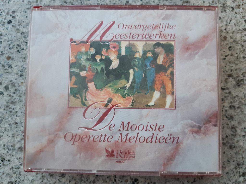 3 CD BOX ONVERGETELIJKE MEESTERWERKEN, READERS DIGEST,, Ophalen of Verzenden, Zo goed als nieuw