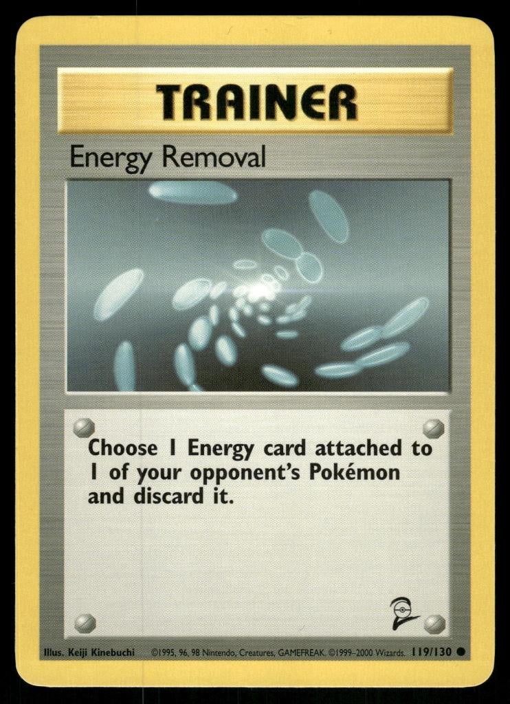Energy Removal 119/130 - Base Set 2 (NM), Verzenden, Gebruikt