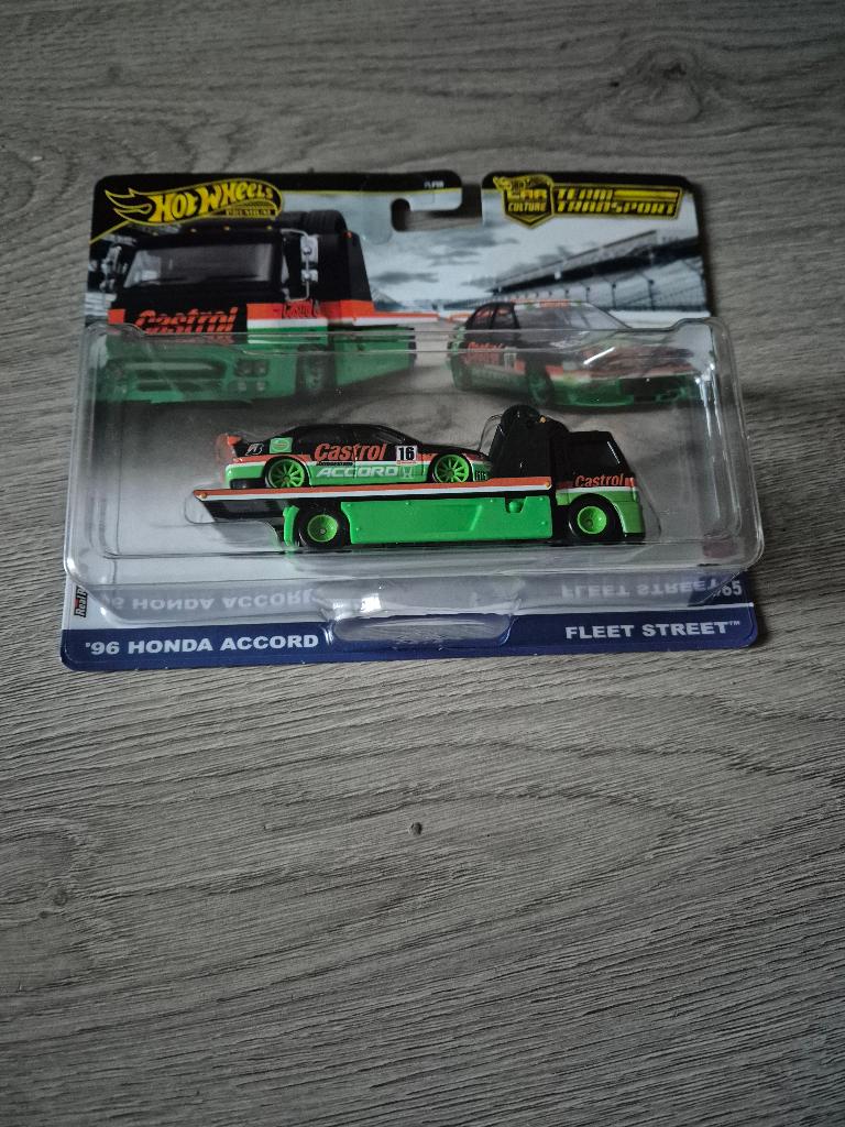 hot wheels honda accord team transport fleet street, Hobby en Vrije tijd, Ophalen of Verzenden, Nieuw, Auto