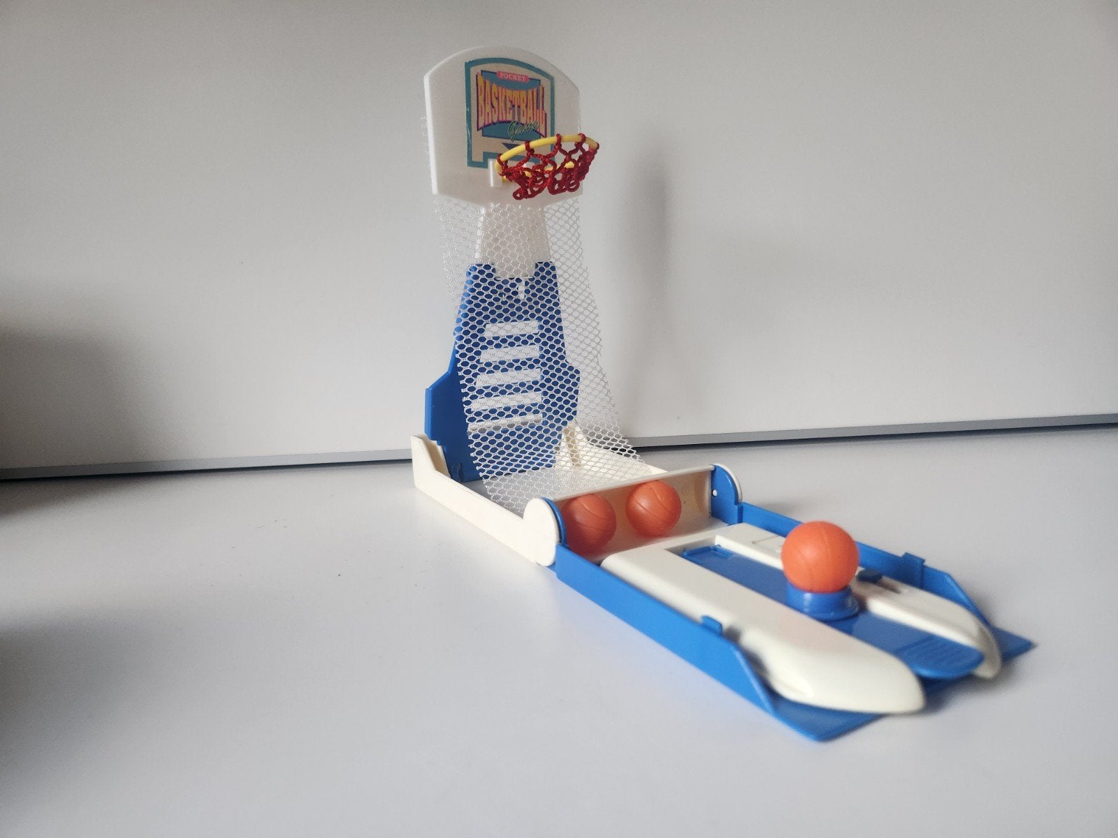 Vintage Pocket Basketbal Spelletje - Compleet, Ophalen of Verzenden, Gebruikt
