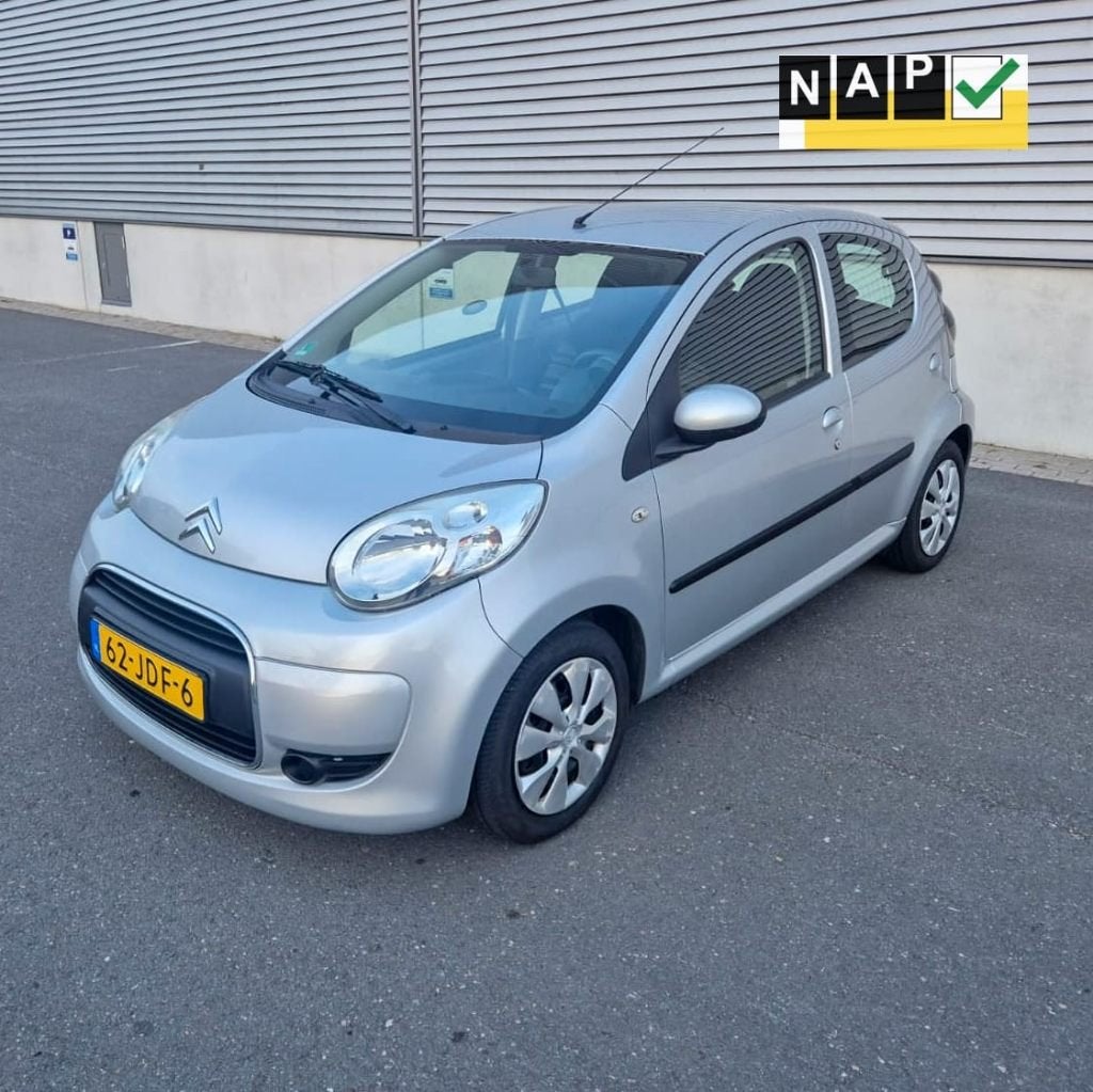 Citroën C1 1.0 5-DRS Sensodrive 2009 Grijs AUTOMAAT, 4 stoelen, C1, 68 pk, Origineel Nederlands