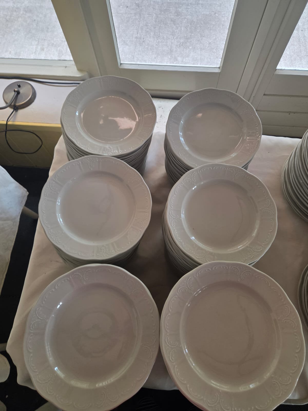 Lilien Bellevue horeca servies – Platte borden 25 cm, Ophalen, Overige materialen, Zo goed als nieuw, Bord(en)