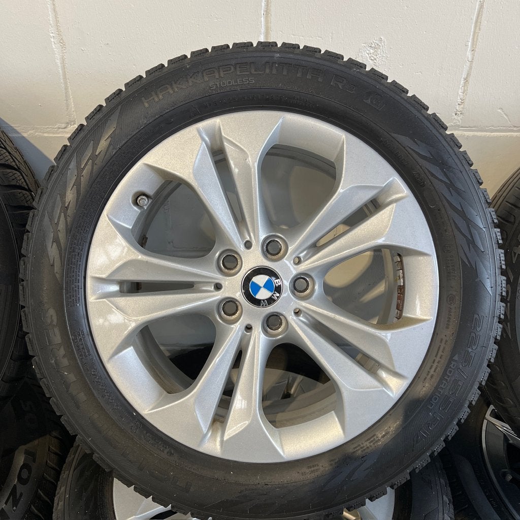BMW velgen en banden 225/55/R17, Auto-onderdelen, Banden en Velgen, Ophalen, Gebruikt, Banden en Velgen, 17 inch