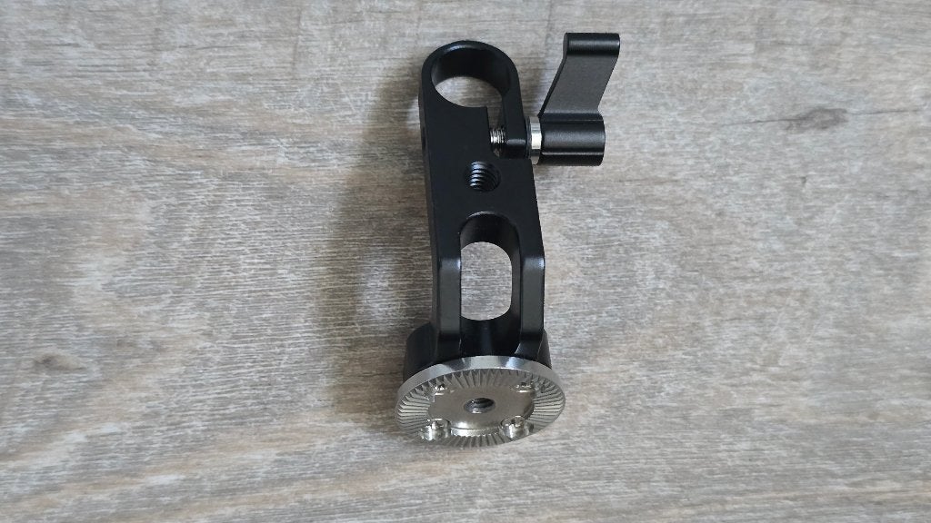 15mm single rod clamp met ARRI-rosette aansluiting, Ophalen of Verzenden, 1980 tot heden, Overige typen