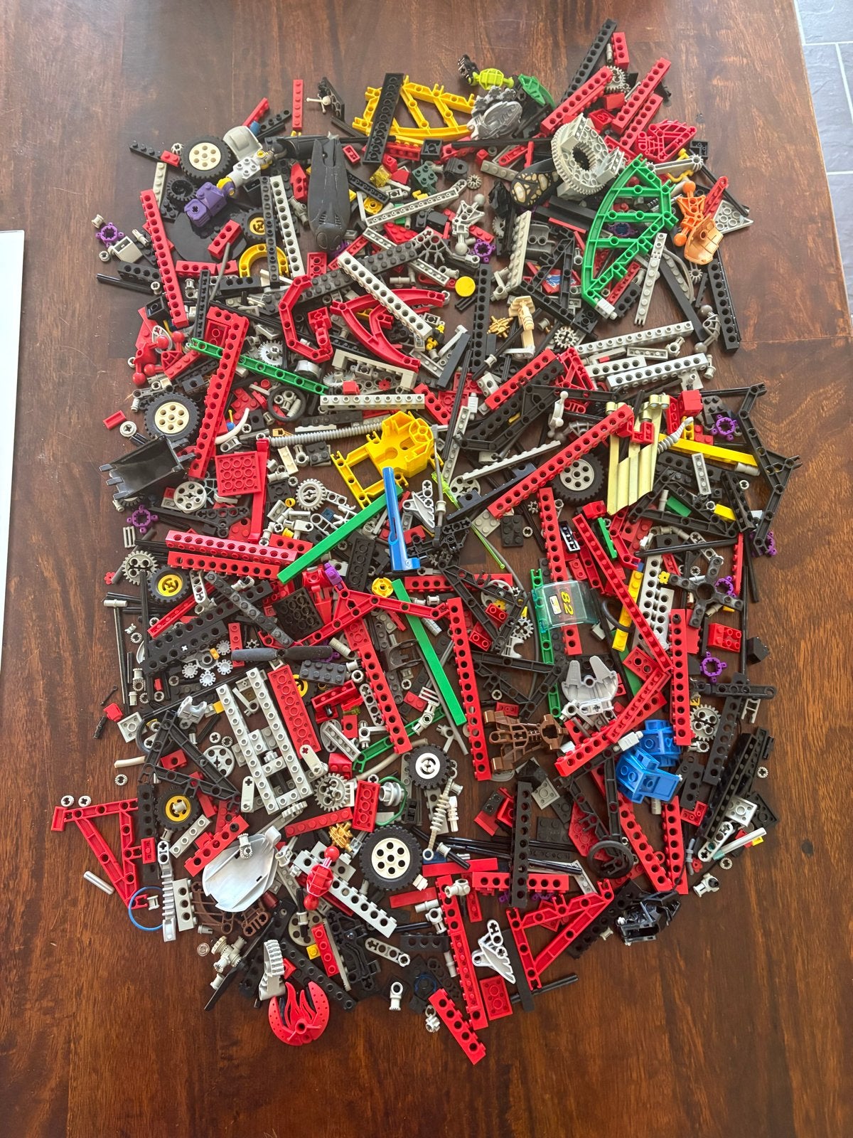Grote partij Lego Technic onderdelen -, Gebruikt, Inclusief extra onderdelen, Lego, Ophalen of Verzenden
