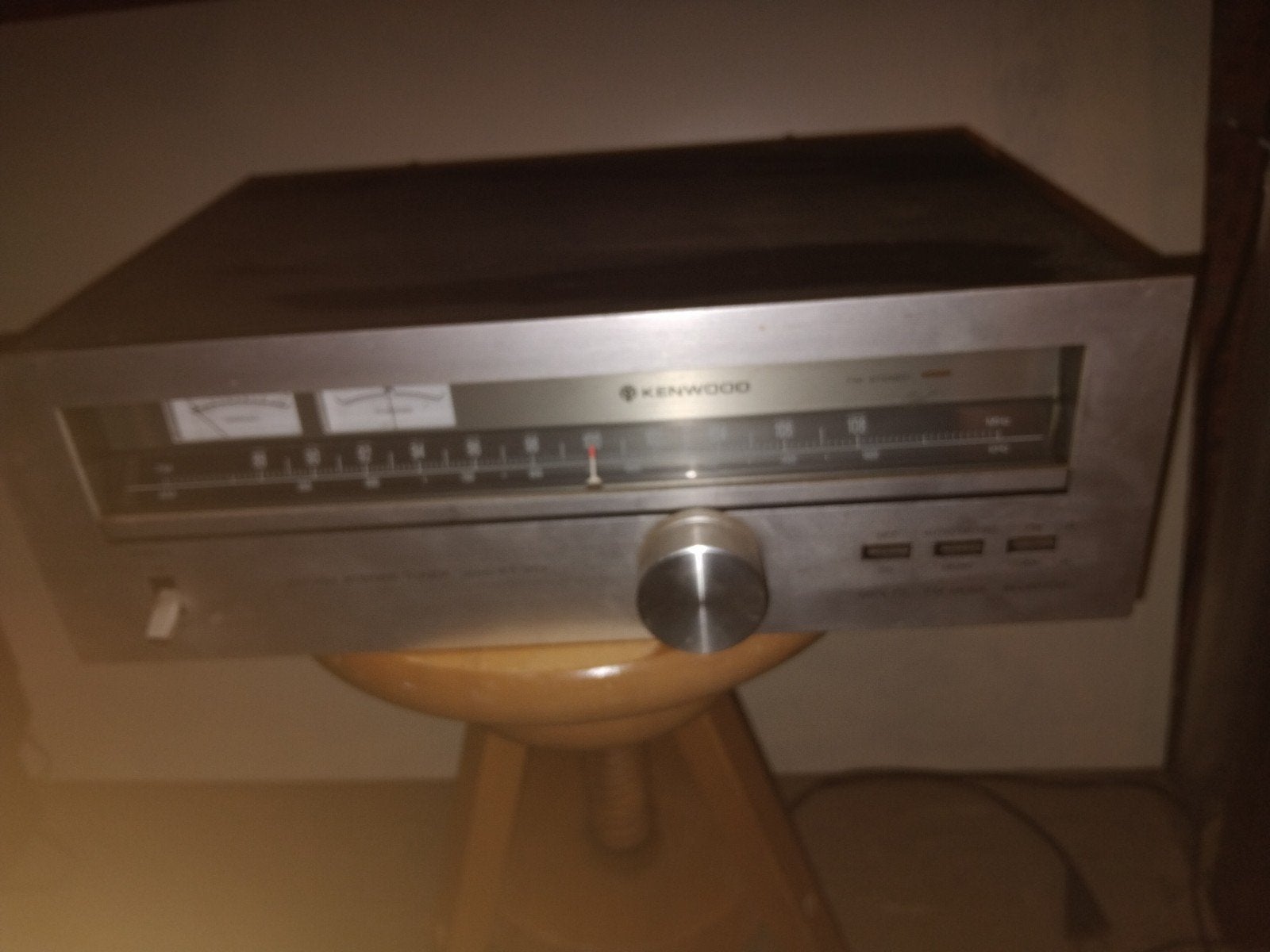 Kenwood KT-313 AM/FM Stereo Tuner - Vintage Audio, Ophalen of Verzenden, Gebruikt, Analoog