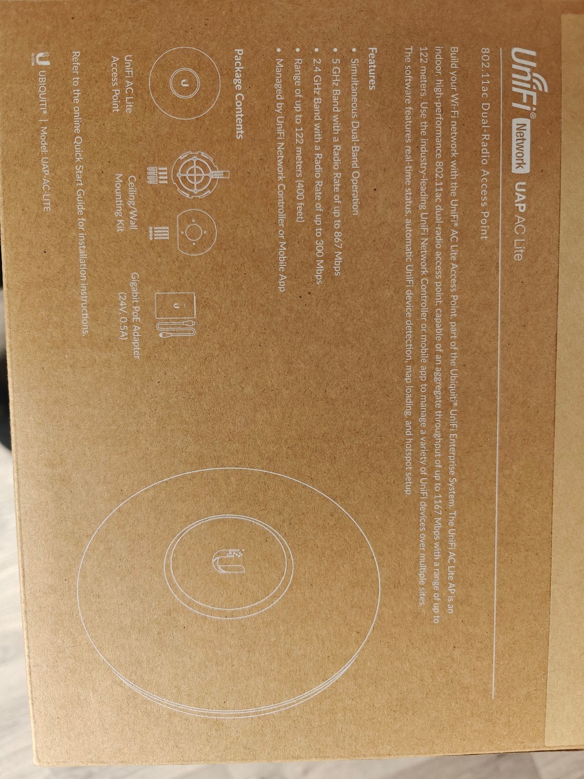 Unifi AC Lite Access Point - Nieuw in gesealde verpakking, Computers en Software, Ophalen of Verzenden