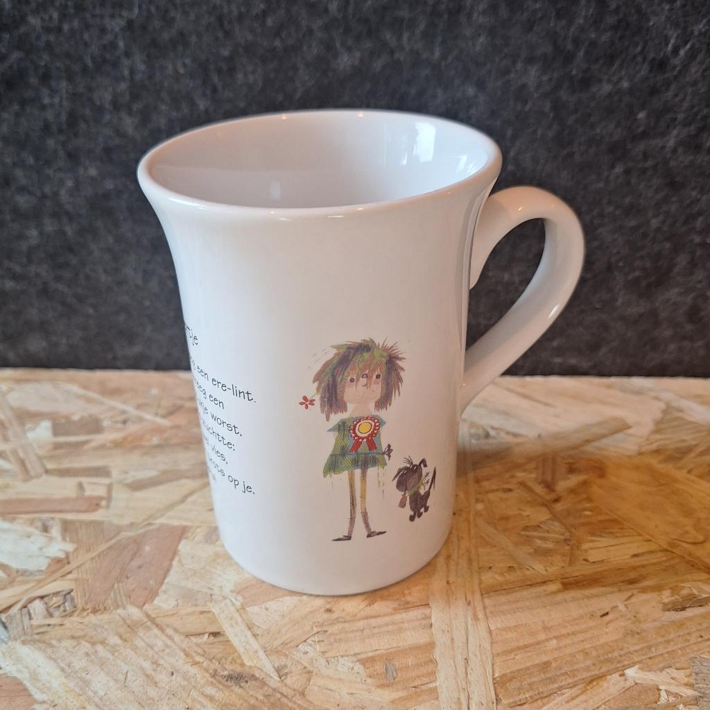 Floddertje hoge mok – perfecte conditie, Ophalen of Verzenden, Zo goed als nieuw, Overige stijlen, Kop(pen) en/of Schotel(s)