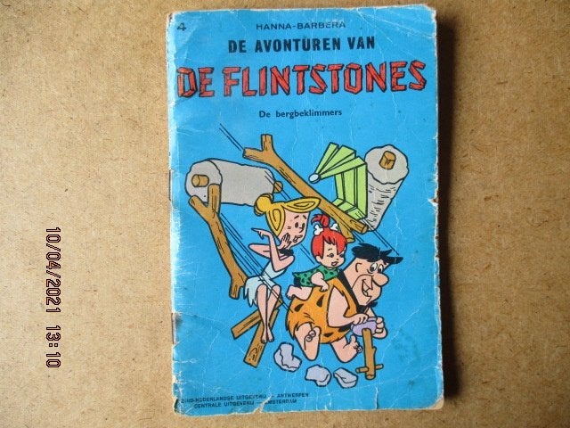 adv0925 de flintstones avonturen, Eén stripboek, Ophalen, Gelezen