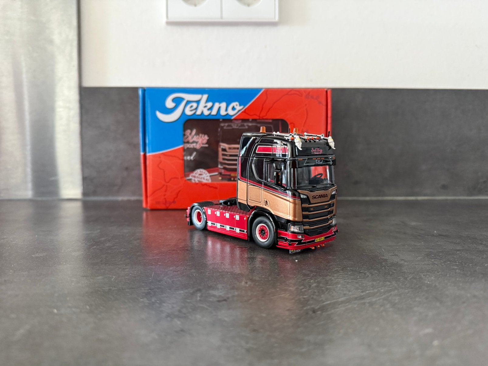 Tekno Scania - Bart Sluijs, Ophalen of Verzenden, Zo goed als nieuw, Bus of Vrachtwagen, Tekno