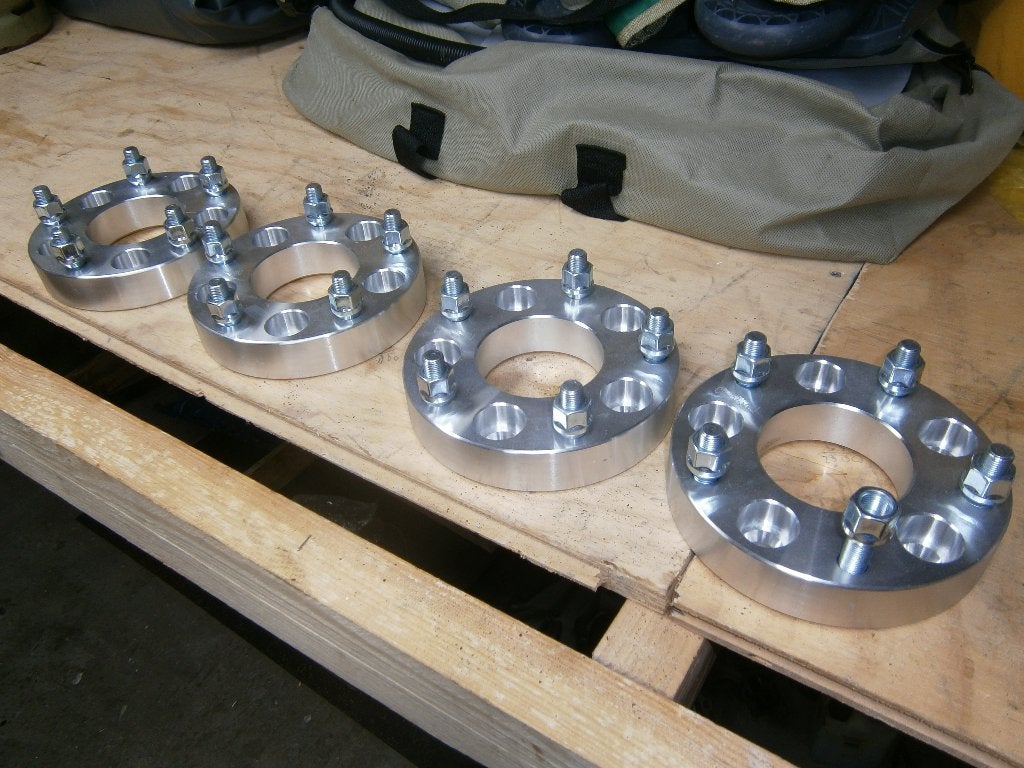 wiel adapters nieuw 4 stuks Suburban/ chevy 5 gaats, Ophalen of Verzenden, Nieuw, Ford