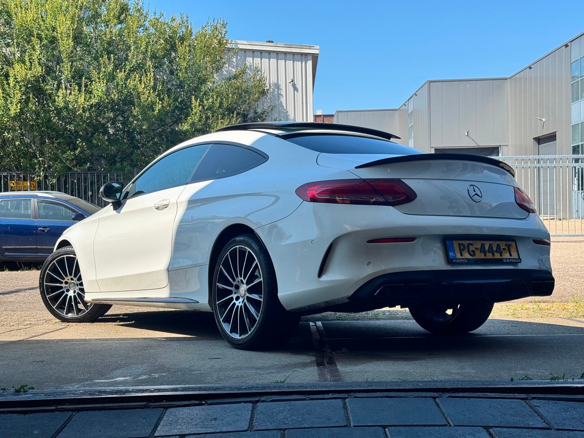 Mercedes-Benz C-klasse Coupé 180 | AMG LINE | PANO | AUTOMA, Auto's, Automaat, Achterwielaandrijving, Euro 6, 4 stoelen