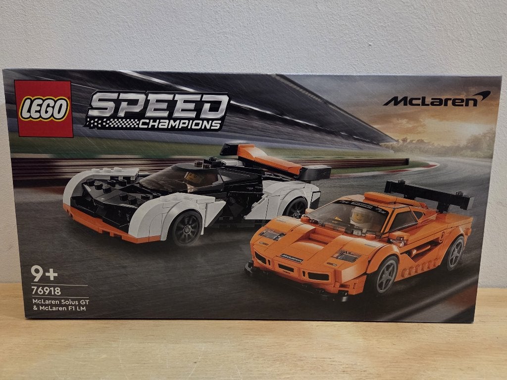 (GESEALD) 8x Lego 76918 McLaren Solus GT & McLaren F1 LM, Ongeopend/sealed, Lego, Nieuw, Ophalen of Verzenden