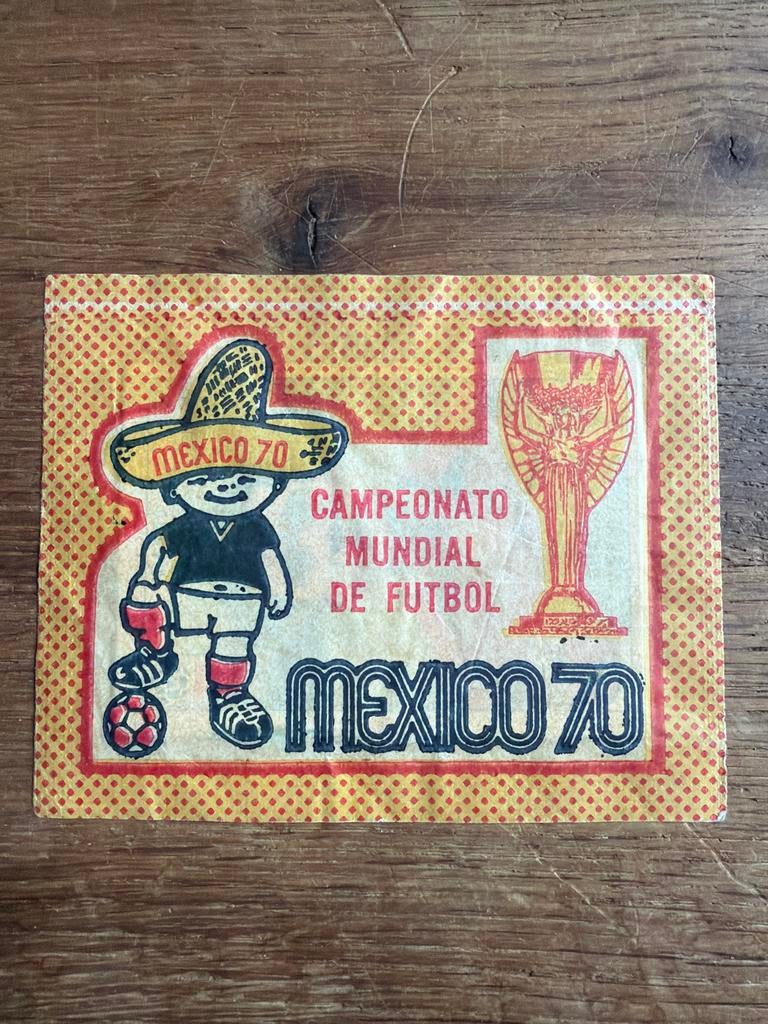 Panini Mexico 70 stickerzakje - vol - origineel - ongeopend, Verzamelen, Sportartikelen en Voetbal, Ophalen of Verzenden